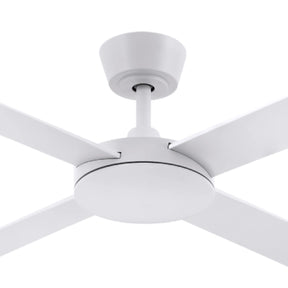 Eco Silent Pro DC Ceiling Fan with Remote – White 48″