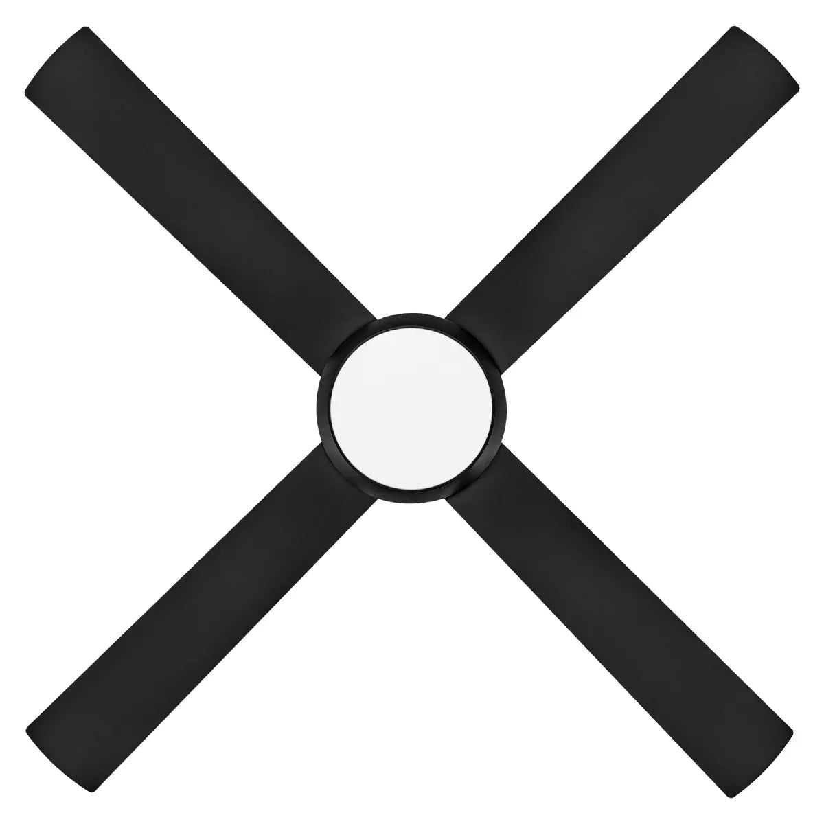 Eco Silent Pro DC Ceiling Fan with CCT LED Light – Black 52″
