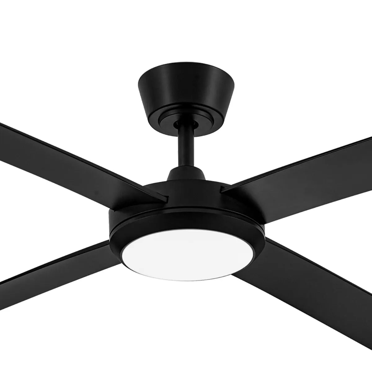 Eco Silent Pro DC Ceiling Fan with CCT LED Light – Black 52″