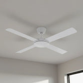 Eco Silent Pro DC Ceiling Fan with Remote – White 56″