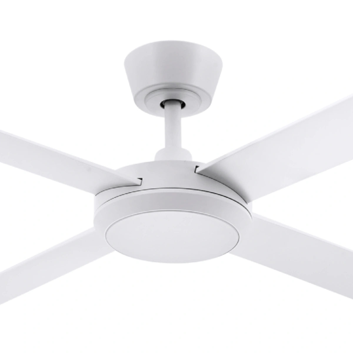 Eco Silent Pro DC Ceiling Fan with CCT LED Light – White 52″