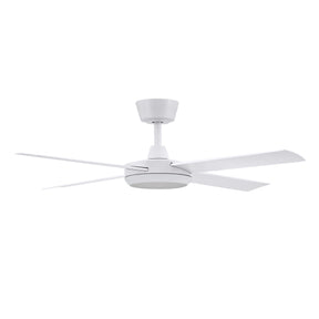 Eco Silent Pro DC Ceiling Fan with CCT LED Light – White 52″