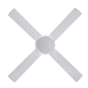 Eco Silent Pro DC Ceiling Fan with CCT LED Light – White 52″