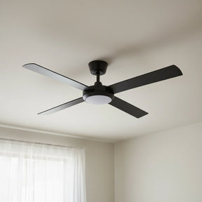 Eco Silent Pro DC Ceiling Fan with CCT LED Light – Black 52″