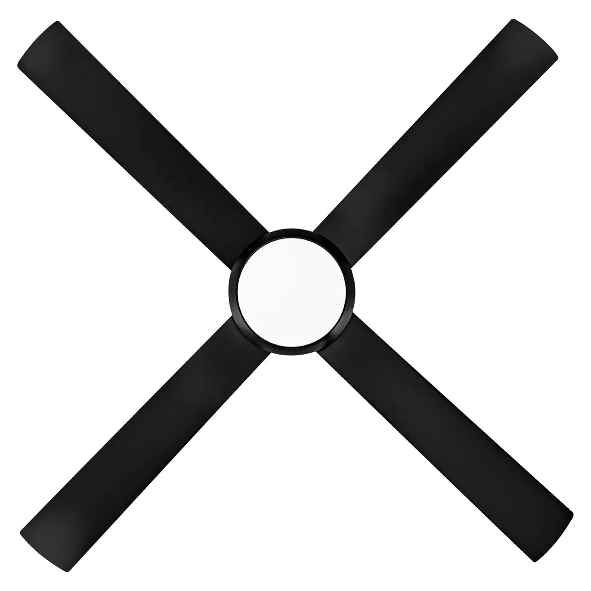 Eco Silent Pro DC Ceiling Fan with CCT LED Light – Black 56″