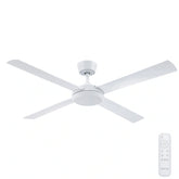 Eco Silent Pro DC Ceiling Fan with CCT LED Light – White 56″