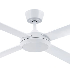 Eco Silent Pro DC Ceiling Fan with CCT LED Light – White 56″