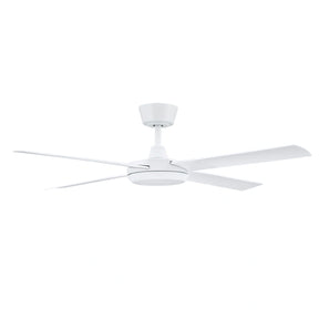 Eco Silent Pro DC Ceiling Fan with CCT LED Light – White 56″