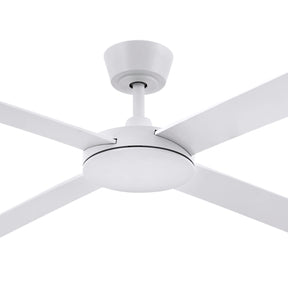 Eco Silent Pro DC Ceiling Fan with Remote – White 56″