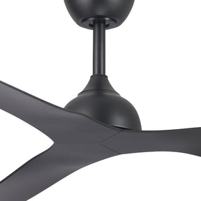 Eco Style DC Ceiling Fan with Remote Control – Black 52″