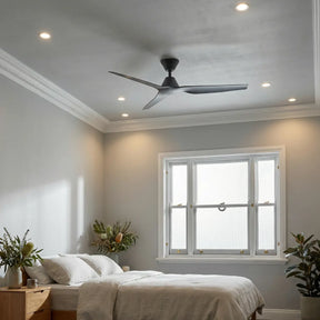 Infinity iD DC Ceiling Fan with Remote – Black 54″