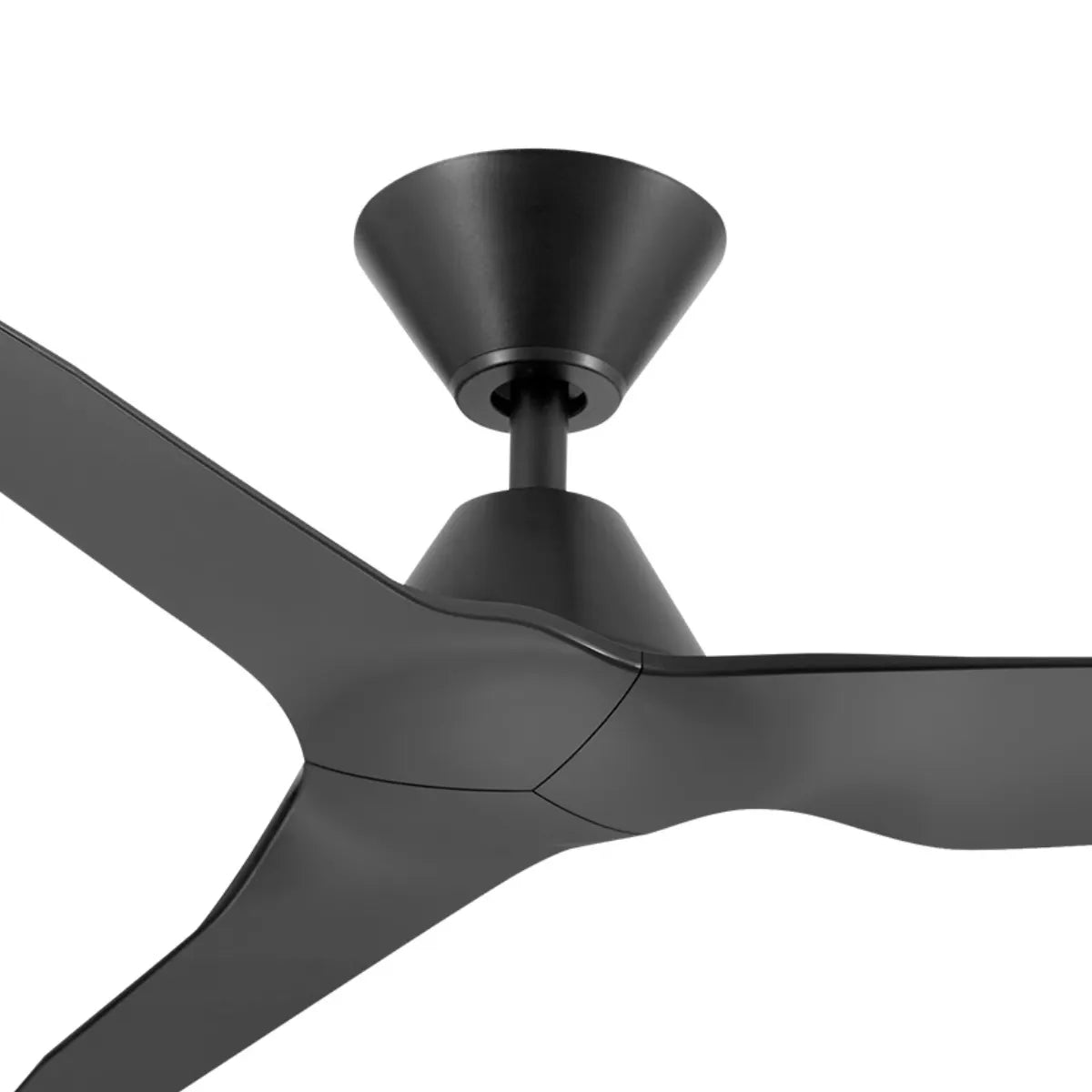 Infinity iD DC Ceiling Fan with Remote – Black 48″