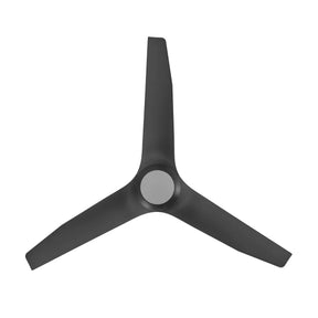 Infinity iD DC Ceiling Fan with CCT LED Light – Black 48″