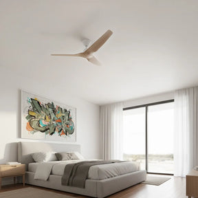 Infinity iD DC Ceiling Fan with Remote – Beechwood 48″