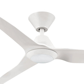 Infinity iD DC Ceiling Fan with CCT LED Light – White 48″