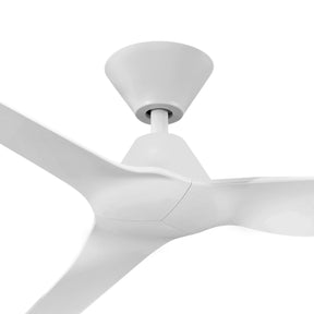 Infinity iD DC Ceiling Fan with Remote – White 54″