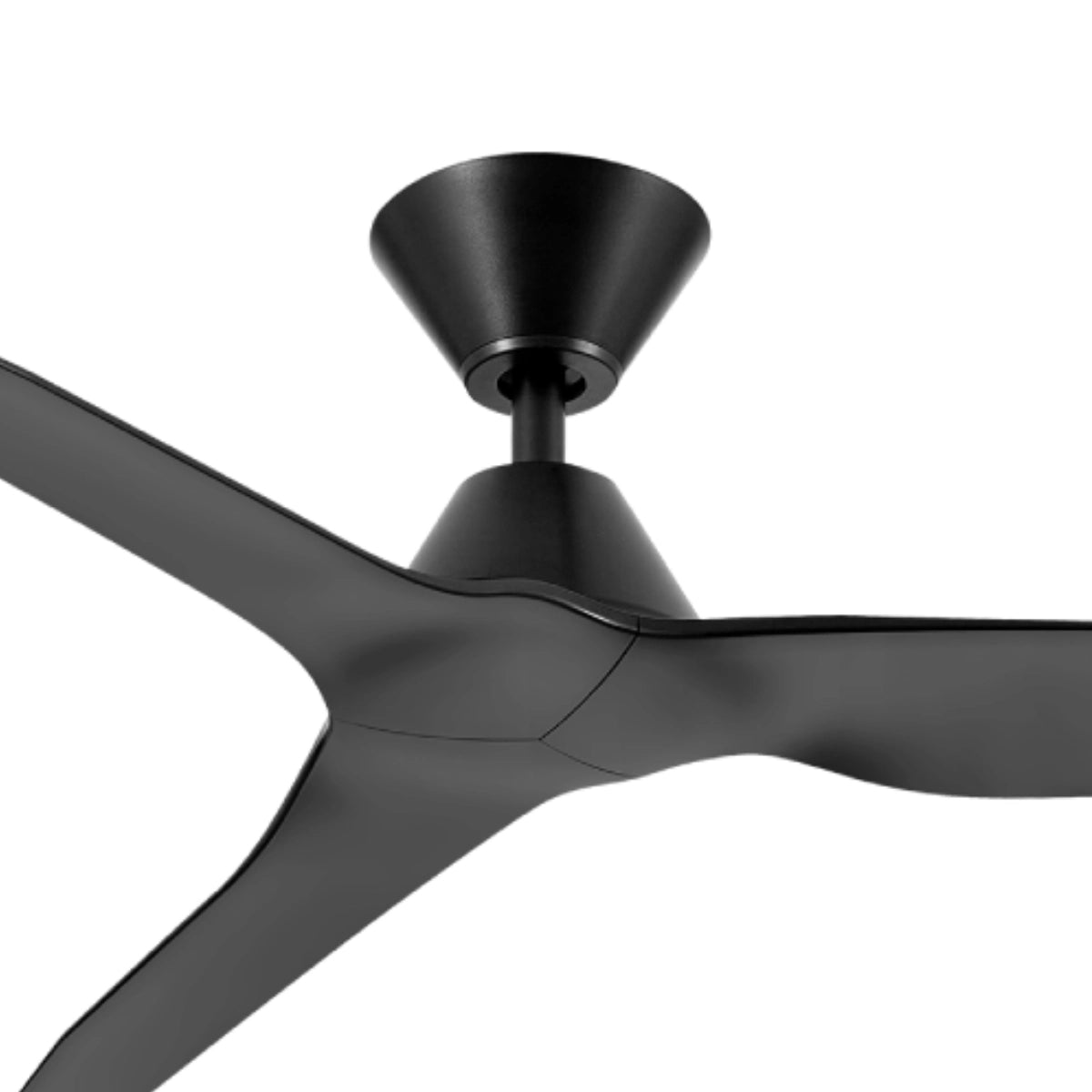 Infinity iD DC Ceiling Fan with Remote – Black 54″