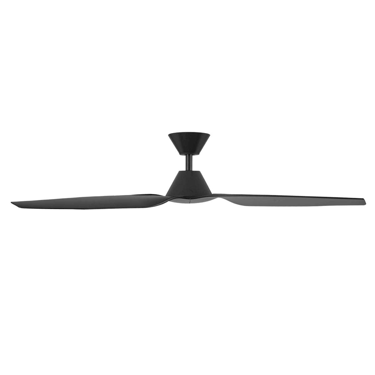 Infinity iD DC Ceiling Fan with Remote – Black 54″