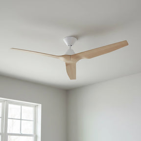 Infinity iD DC Ceiling Fan with Remote – Beechwood 54″