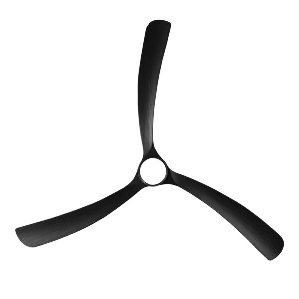 Sanctuary DC Ceiling Fan with CCT LED Light – Black 86″