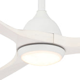 Fanco Sanctuary DC - 70'' (178cm) - MOTOR ONLY - White - CCT LED