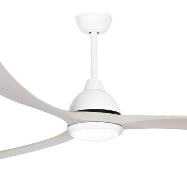Sanctuary DC Ceiling Fan with CCT LED Light – White 92″
