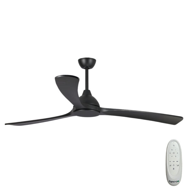 Sanctuary DC Ceiling Fan – Black 70″