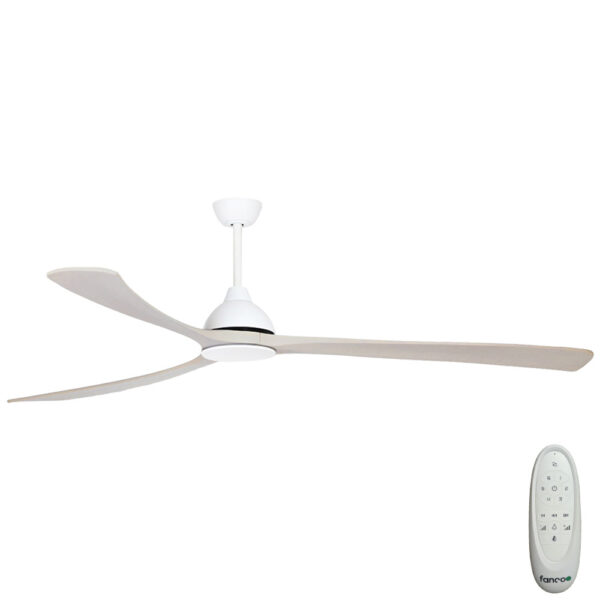 Sanctuary DC Ceiling Fan – White 92″
