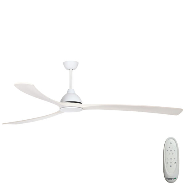 Sanctuary DC Ceiling Fan – White 86″