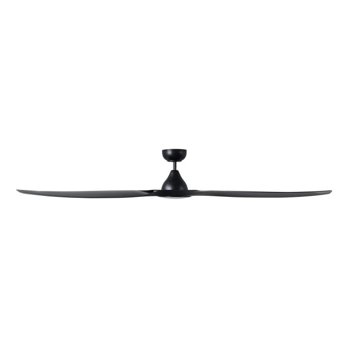 SURF 72 DC FAN LED TRI-COL BLK