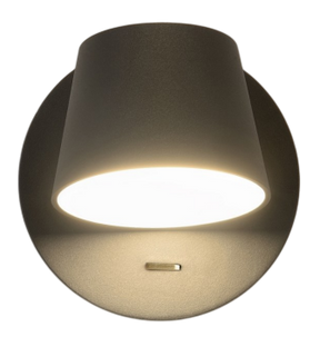 Yarra 1 Interior Wall Light Black