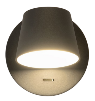 Yarra 1 Interior Wall Light Black
