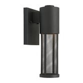 KASSEL 1LT EXTERIOR WALL LIGHT BLACK