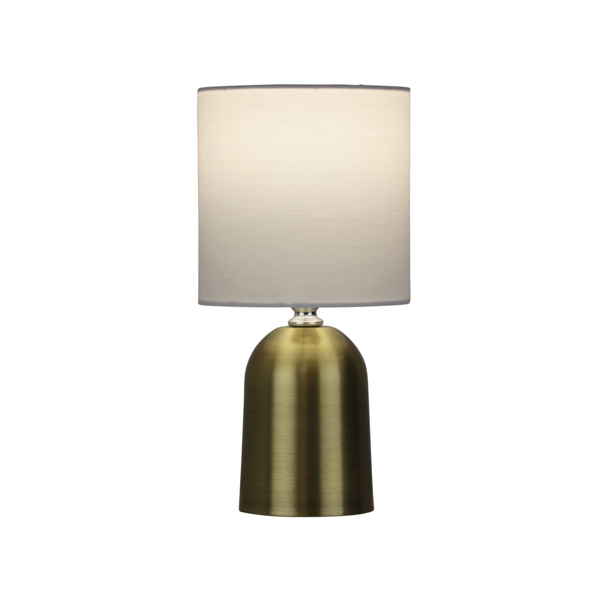 Espen On / Off Touch Lamp In Antique Brass Finish - Table Lamp - Lux Lighting