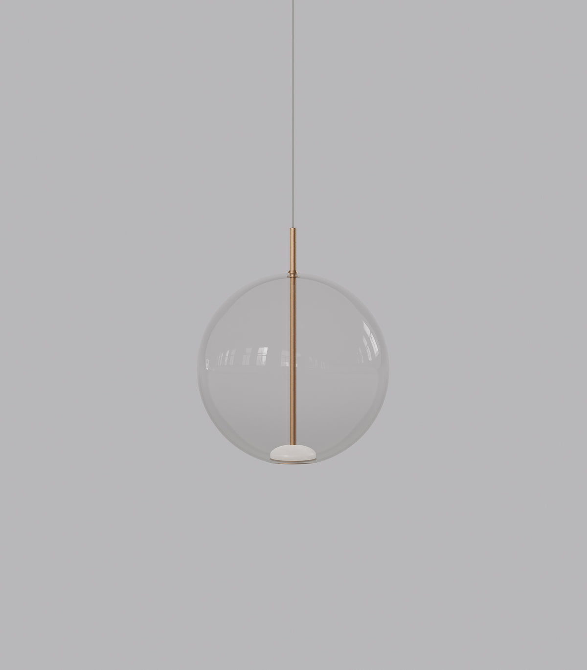 ORB AIR PENDANT LIGHT MEDIUM CLEAR