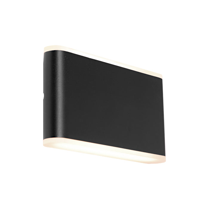 MADERA EXTERIOR WALL LIGHT BLACK