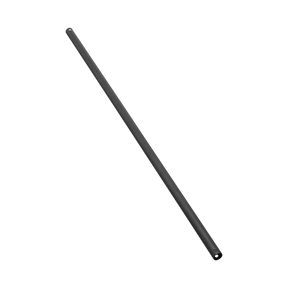 Downrod DC Ceiling Fan 900mm Inc Wiring Loom Matt Black to suit WIFI Models & Quantum/Zorro