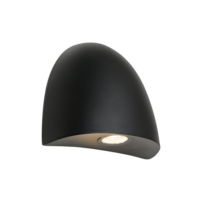 MORA EXTERIOR WALL LIGHT BLACK