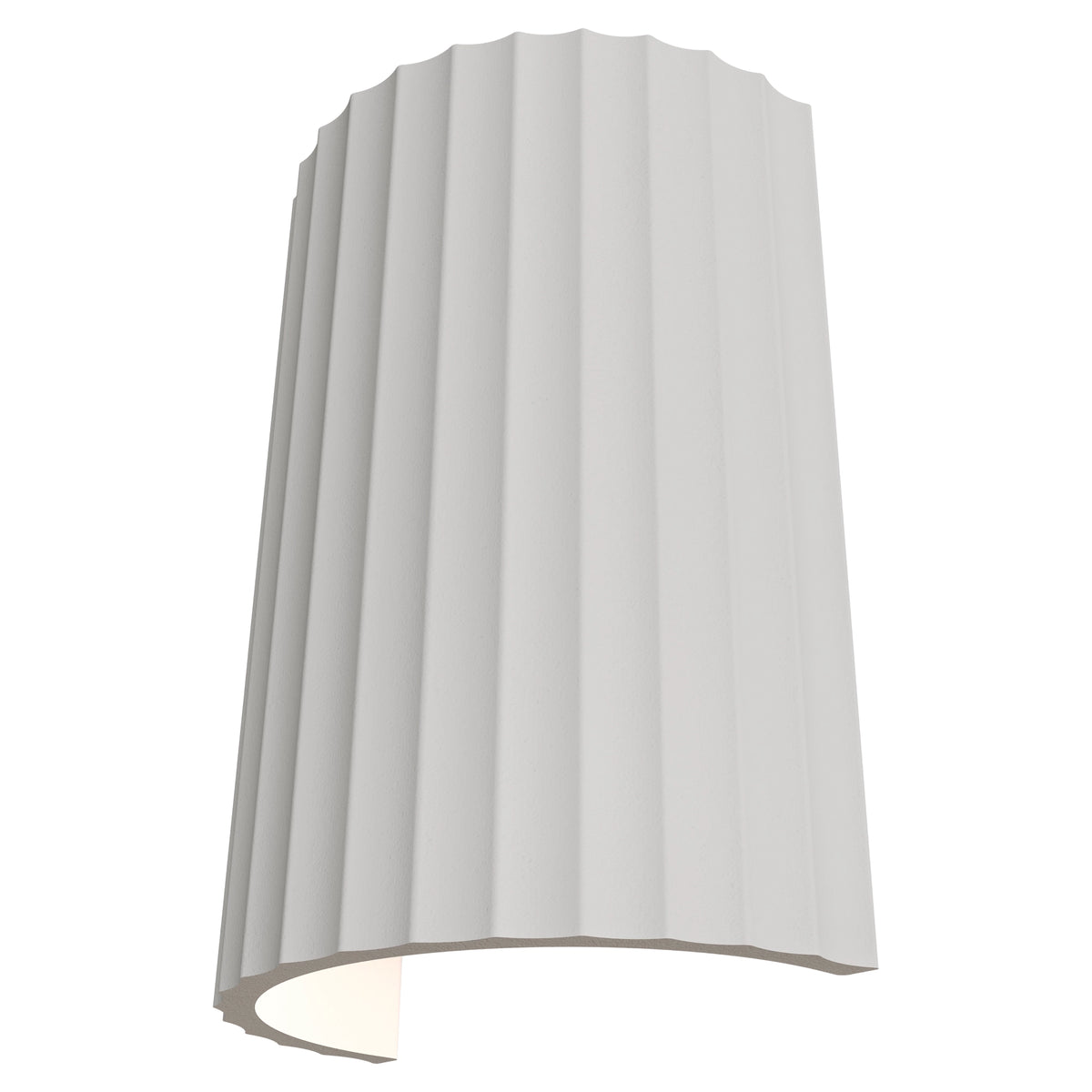 Munia Gypsum 220mm 2*GU10 Wall Light White Paintable surface IP20