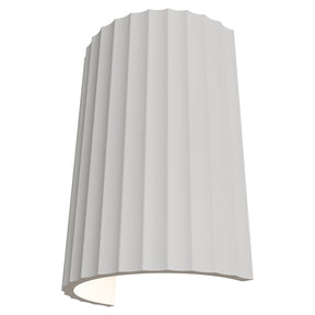 Munia Gypsum 220mm 2*GU10 Wall Light White Paintable surface IP20