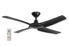 Nextgen DC Matt Black 122cm (48”) with Matt Black Blades