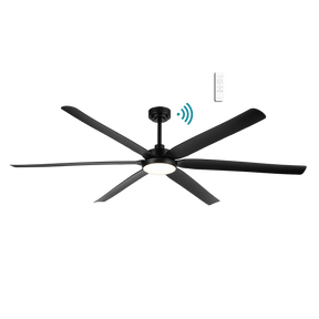 Osprey DC All ABS WIFI & Remote Control Ceiling Fan Motor Only with Variable Dim 24w CCT LED Light Matt Black