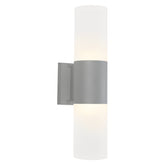 OTTAWA EXTERIOR WALL LIGHT SILVER