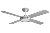 Pinnacle 3 Brushed Aluminium 132cm (52”) with 18w CCT LED Light