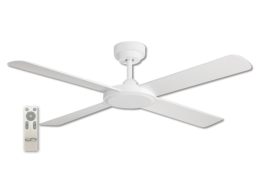 Pinnacle 3 White 132cm (52”) with White Blades