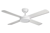 Pinnacle 3 White 132cm (52”) with 18w CCT LED Light
