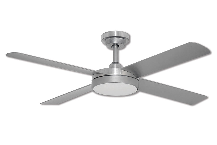 Pinnacle V2 Brushed Aluminium 132cm (52”) with 18w CCT LED Light