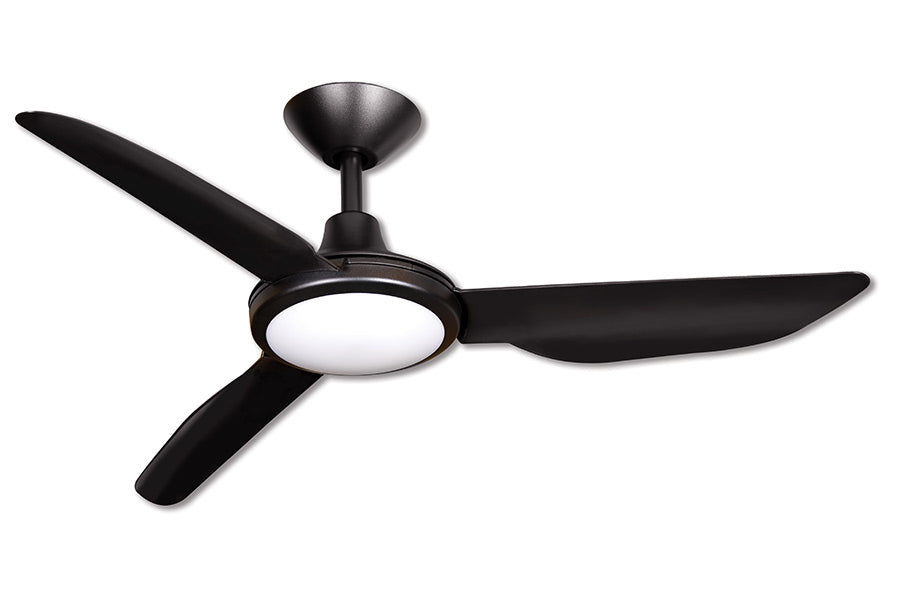 Polar V2 Matt Black 122cm (48”) with 18w CCT LED Light