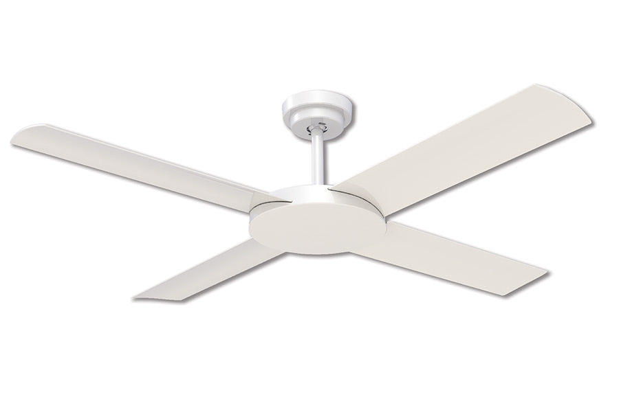 Revolution 3 Matt White 132cm (52”) with White Blades