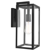 SEDONA 1LT EXTERIOR WALL LIGHT BLACK